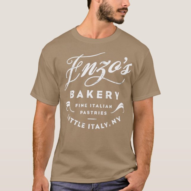 Camiseta A padaria do Enzo (Frente)