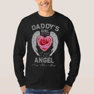 Camiseta A pai que eu costumava ser o Anjo dele agora é meu