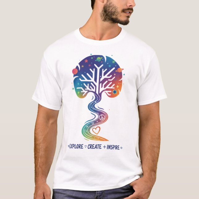 Camiseta A Paisagem da Mente (Frente)