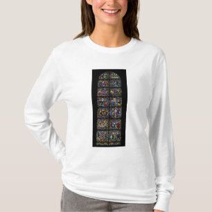 Camiseta A paixão, janela de lanceta na fachada ocidental,