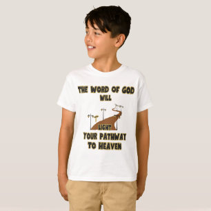 Camiseta A Palavra De Deus Vai Iluminar
