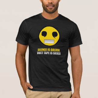 CAMISETA A PALAVRA É DE PRATA E O SILÊNCIO É DE OURO