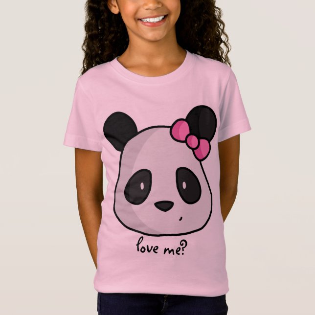 Camiseta A panda caçoa o t-shirt (Frente)