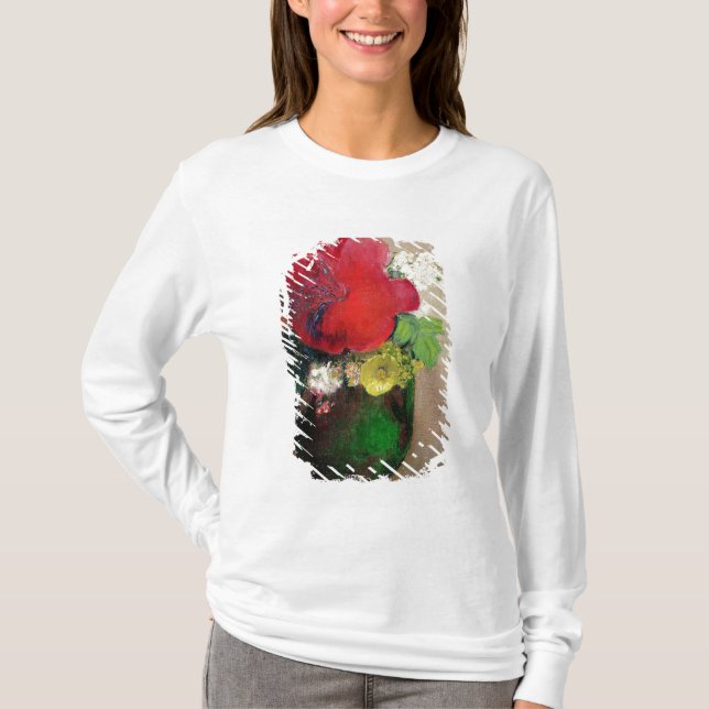 Camiseta A papoila vermelha (Frente)