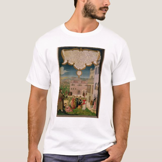 Camiseta A parábola das virgens sábias e insensatas (Frente)