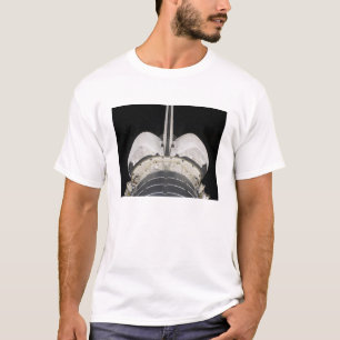 Camiseta A parcela traseira do esforço do vaivém espacial