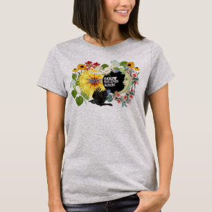 Camiseta A parte superior das mulheres do eclipse solar/o