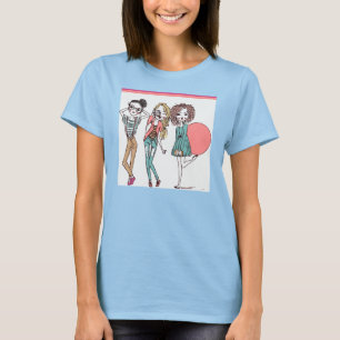 Camiseta A parte superior do fashionista