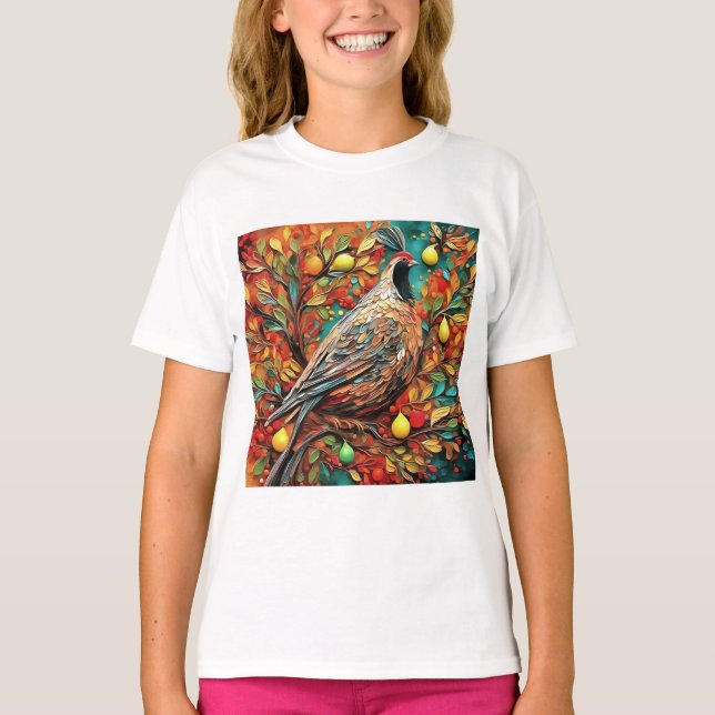 Camiseta A Partridge In A Pear Tree (Frente)