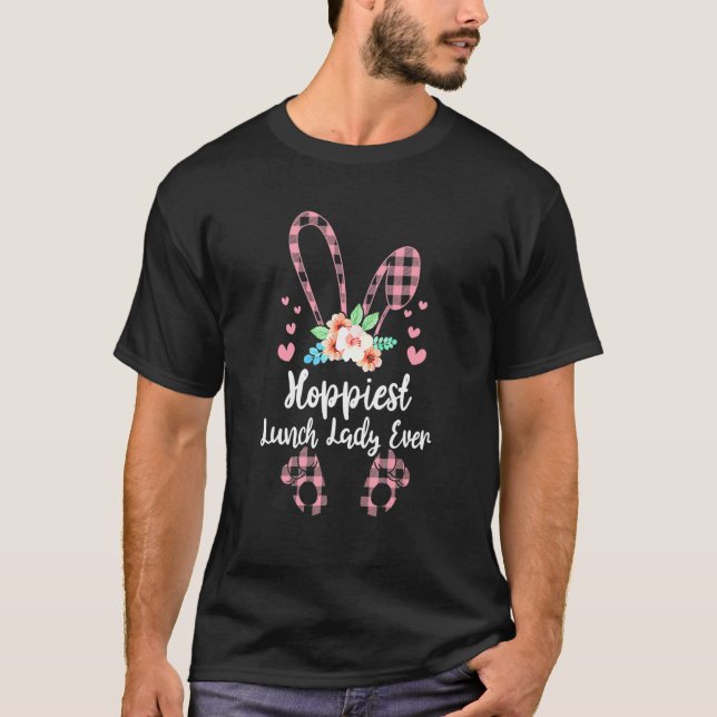 Camiseta A Páscoa de Meninas Nunca Leopardo, Lady Leopardo (Frente)