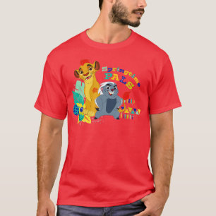 Camiseta A Páscoa Lion Guarda Springtime Pals