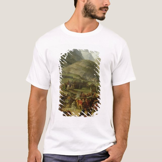 Camiseta A passagem de viagem de St Bernard do exército (Frente)