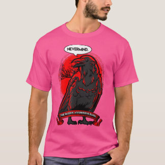 Camiseta A Passiva Agressiva Raven NEVERMIND