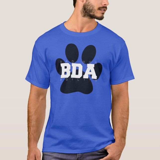 Camiseta A pata grande, cães impertinentes de I <3 suporta (Frente)