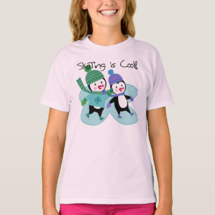 Camiseta A patinagem dos pinguins é legal