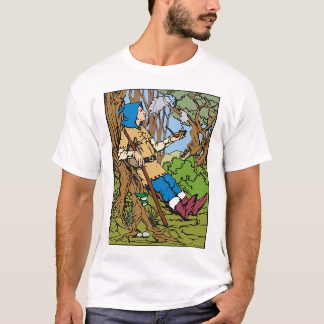 Camiseta A pausa do viajante (Frente)