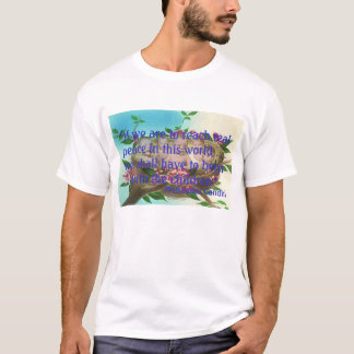 Camiseta A paz começa com as crianças