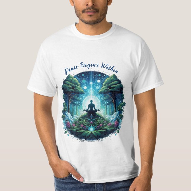 Camiseta A paz começa dentro de (Frente)
