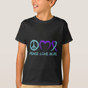 Camiseta A paz e a esperança na prevenção do suicídio