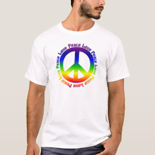 Camiseta A paz e ama tudo ao redor