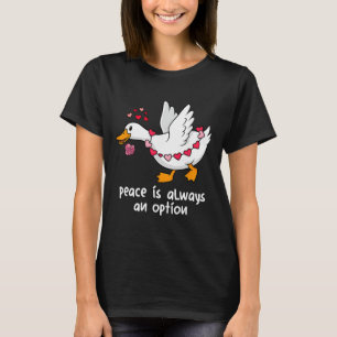 Camiseta A Paz é Sempre Uma Opção no Dia dos Namorados Meme