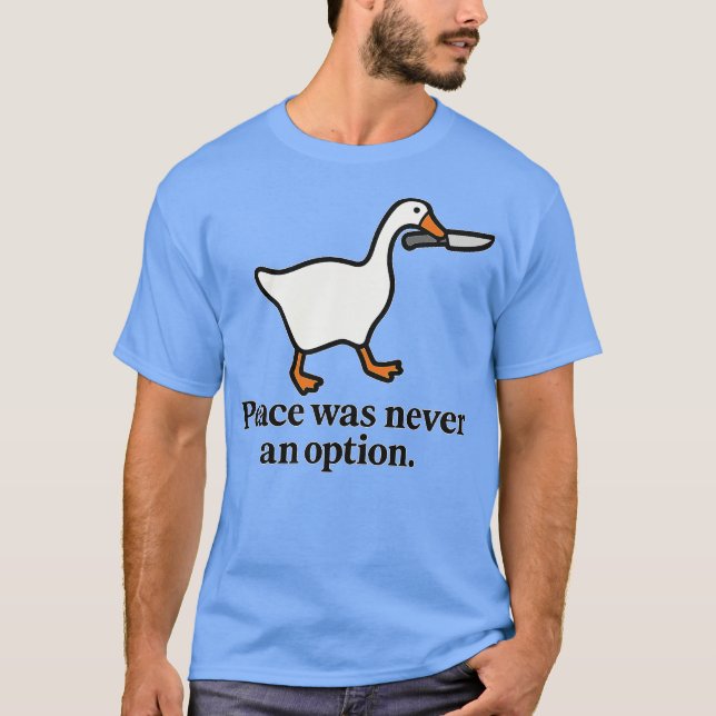 Camiseta A Paz Nunca Foi Uma Opção (Frente)