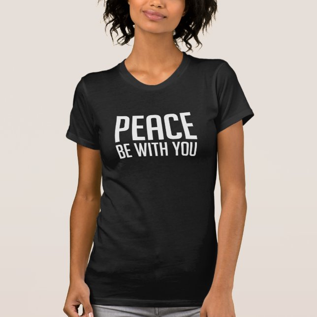 Camiseta A paz seja com você (Frente)