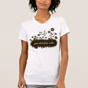 Camiseta … a paz vem