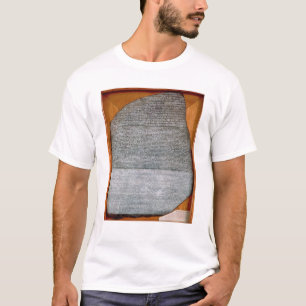 Camiseta A pedra de Rosetta, de St. Julien do forte,