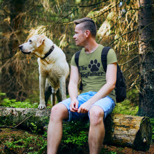 Camiseta A Pegada da Pata do Cachorro Dogfather