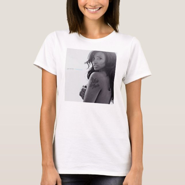 Camiseta A Pele que estou em Lado Longo (Frente)