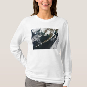 Camiseta A península do Alasca e as ilhas Aleutian