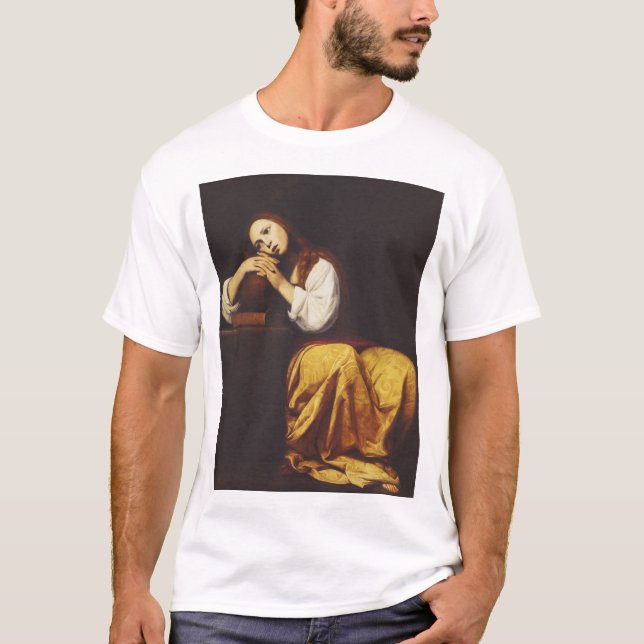 Camiseta A penitente Mary Magdalene por Giacomo Galli (Frente)