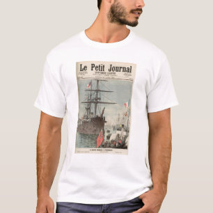 Camiseta A pequena frota francesa em Portsmouth