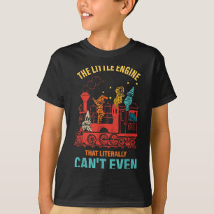 Camiseta A Pequena Máquina Que Literalmente Não Consegue Ne