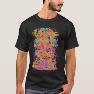 Camiseta a percepção grava o t-shirt do "pinkisrock"