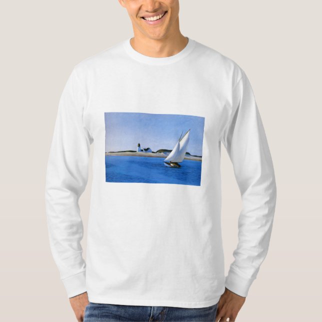 Camiseta A Perna Longa - Edward Hopper (Frente)