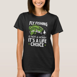 Camiseta A pesca com isca artificial não é um hobby, é uma