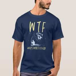 Camiseta A pesca de aposentadoria mais pescada do mundo com