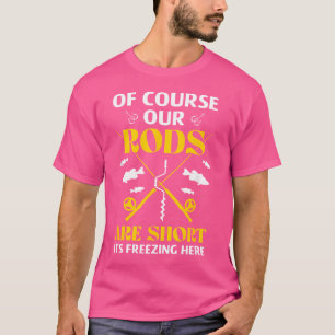 Camiseta A Pesca Do Gelo É Sempre A Resposta Do Peixe-Gce