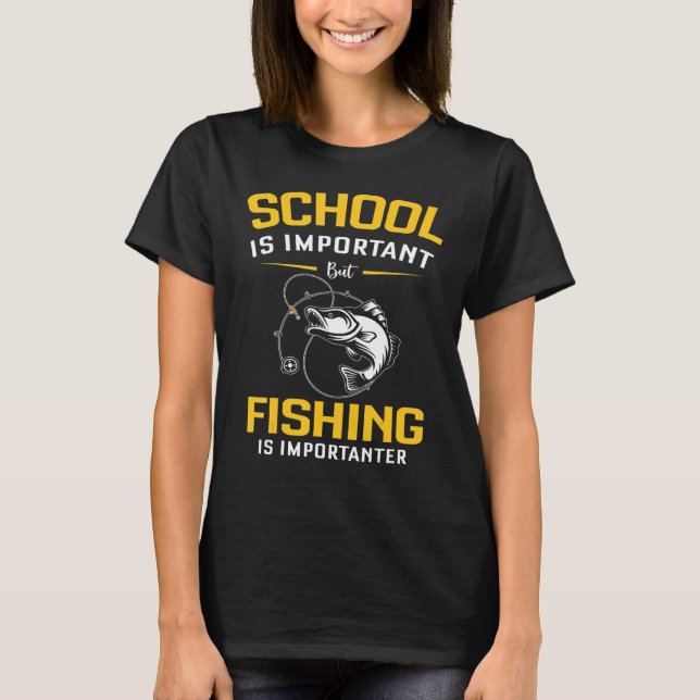 Camiseta A Pesca É Importante (Frente)