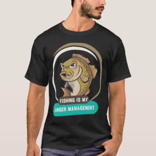 Camiseta A Pesca é Meu Gerenciamento de Ira