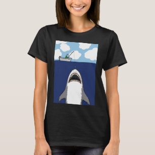 Camiseta A pesca é meu plano de entretenimento