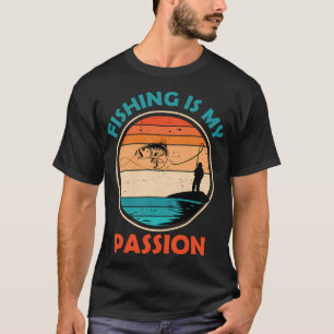 Camiseta A Pesca É Minha Paixão