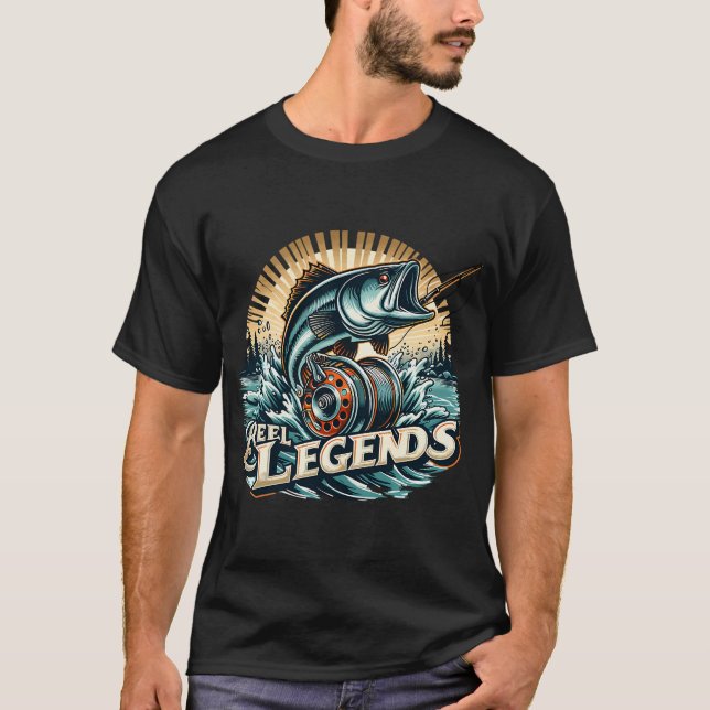 Camiseta A Pesca É Minha Paixão (Frente)