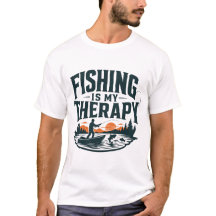A Pesca É Minha Terapia Design de Pesca