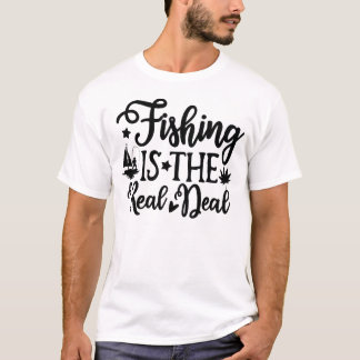 Camiseta A Pesca É O Verdadeiro Negócio