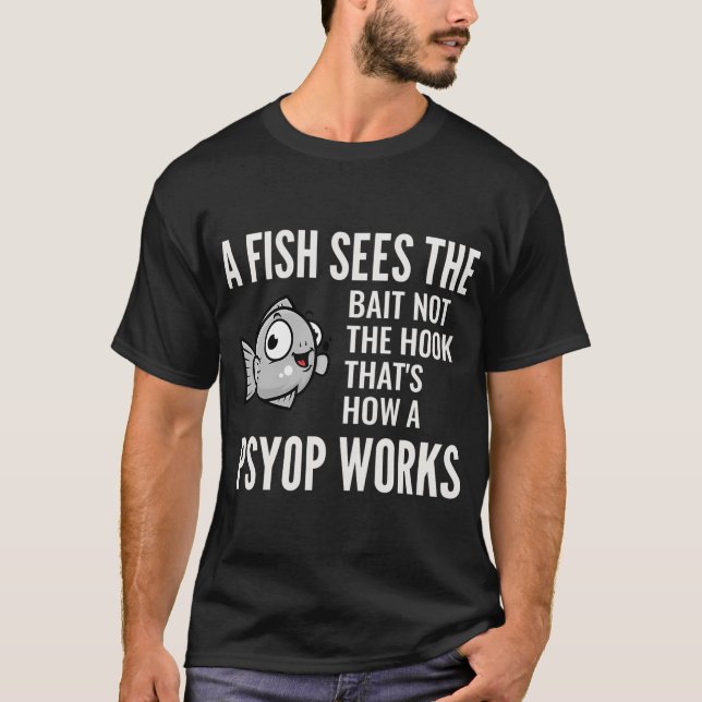 Camiseta A pesca é subestimada - Eu amo a pesca (Frente)