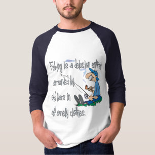 Camiseta A pesca é uma ilusão