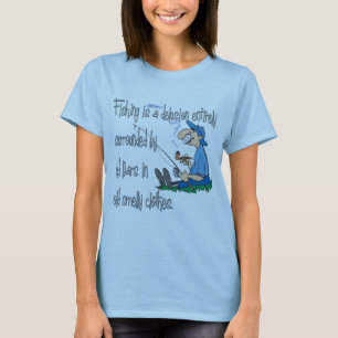 Camiseta A pesca é uma ilusão